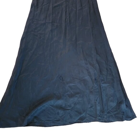 Vintage Black Silk Slip Dress - Picture 7 of 11